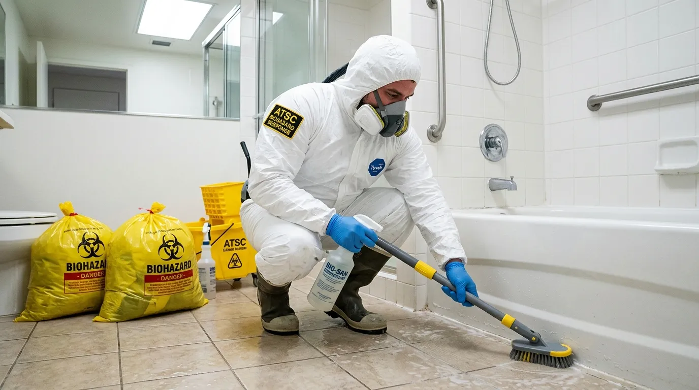 Decontamination equipment deployed for Blood Cleanup in McHenry